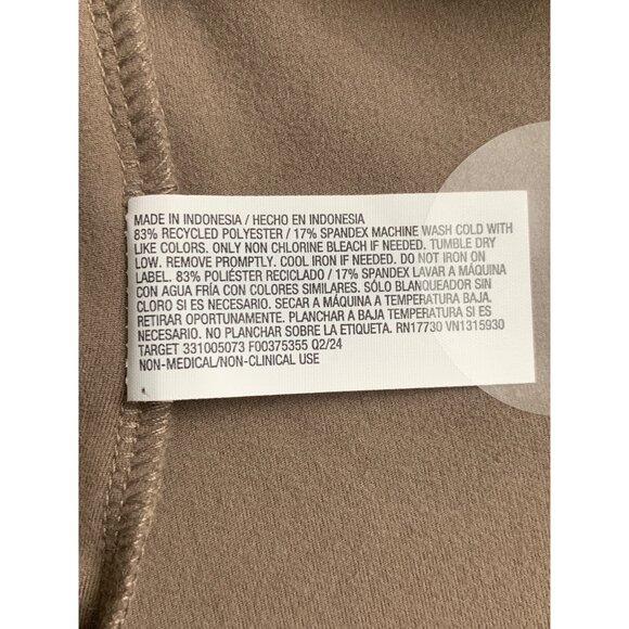 Wild Fable Junior Tan Adjustable Spaghetti Strap Stretchy Bodysuit Size Large - Picture 10 of 10